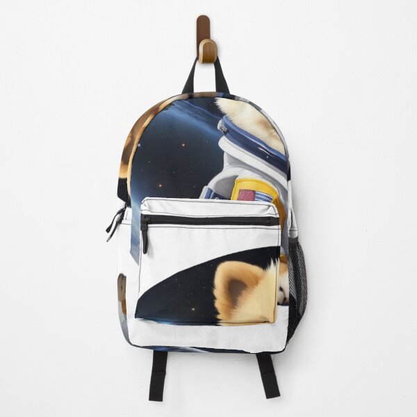 Item preview, Sticker cartoon cute Pomeranian in space. designed and sold by WhalesDesignLab.