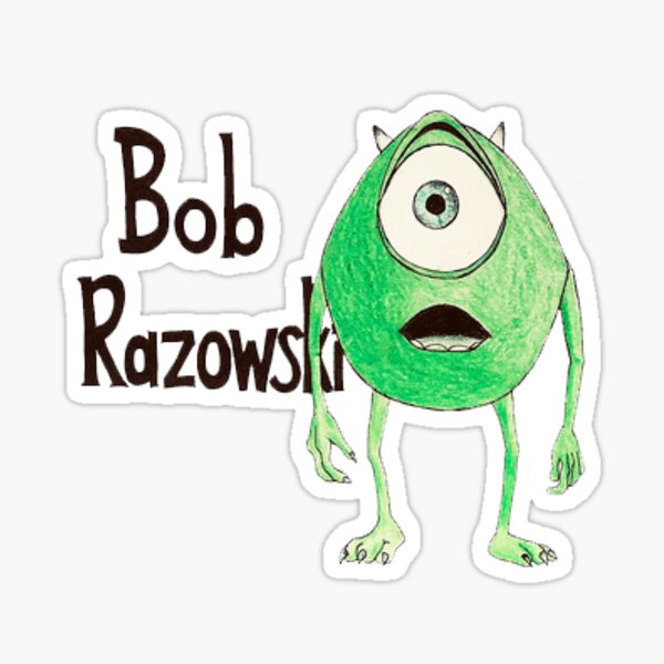 bob razowski Sticker by PopArtCulturee