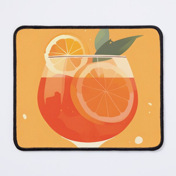 Item preview, Aperol Spritz Cocktail Wall Art designed and sold by SurfolioPrints.