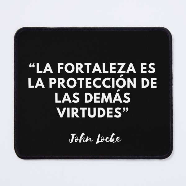 Item preview, Strength and virtue: the wisdom of John Locke in a quote designed and sold by CachoGlorious.
