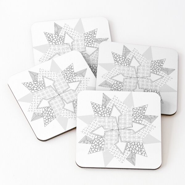 Item preview, Asymmetric Fractal Star designed and sold by DHTDesigns.