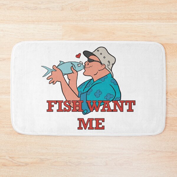 Item preview, Fish Want Me designed and sold by purple-eared.