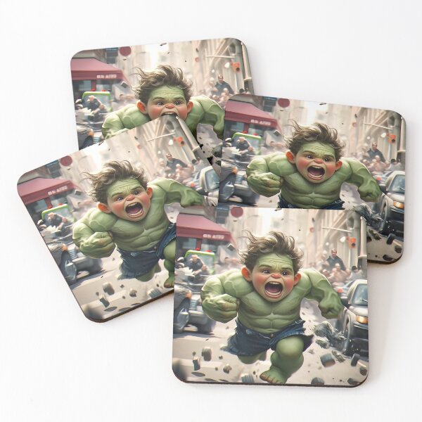 Item preview, hulk kid version, cute hulk midjourney special design designed and sold by MiidjourneyART.