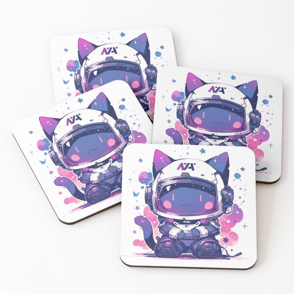 Item preview, Stellar Whiskers: Galaxy Cat Majesty designed and sold by KaleidoKiosk.