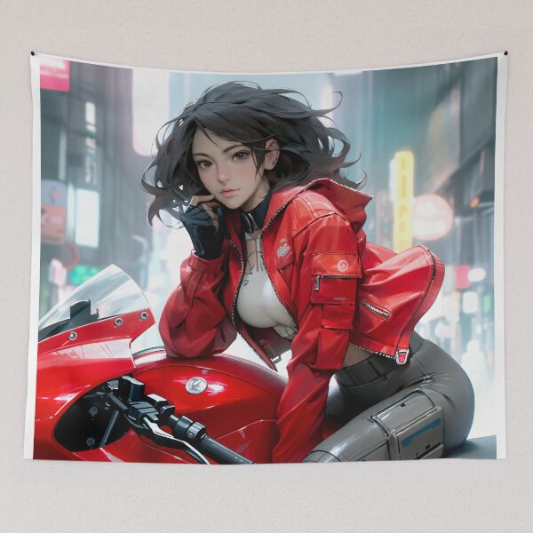 Item preview, 004 Akira Biker Girl designed and sold by Altdims.