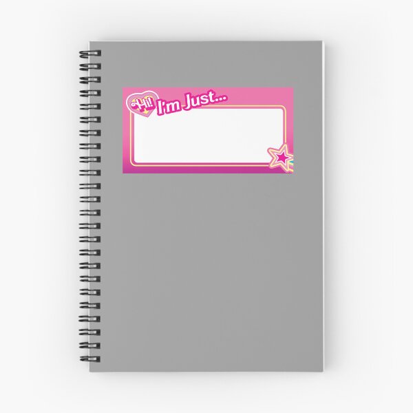 Item preview, I'm Just... Namebadge designed and sold by cgsketchbook.