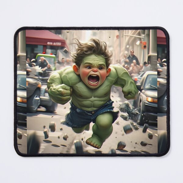 Item preview, hulk kid version, cute hulk midjourney special design designed and sold by MiidjourneyART.