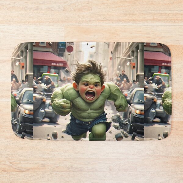 Item preview, hulk kid version, cute hulk midjourney special design designed and sold by MiidjourneyART.