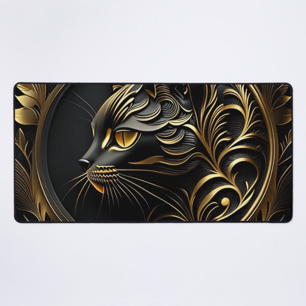 Item preview, Seamless Pattern Golden Cat designed and sold by DesignscapeWCF.
