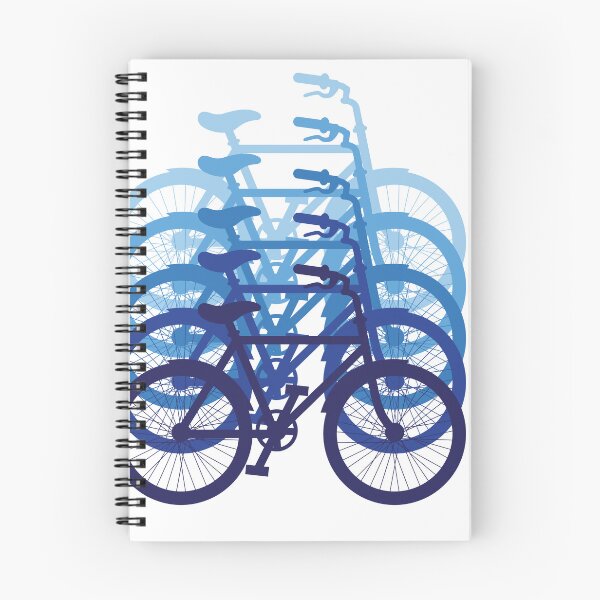 Item preview, Bicycle blue gradient designed and sold by DesignPMG.