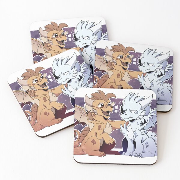 Item preview, Qibli and Winter designed and sold by Dragnoodles.