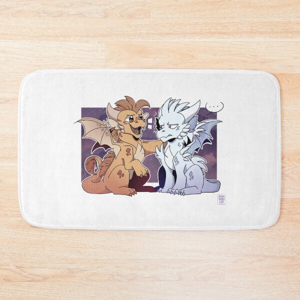 Item preview, Qibli and Winter designed and sold by Dragnoodles.