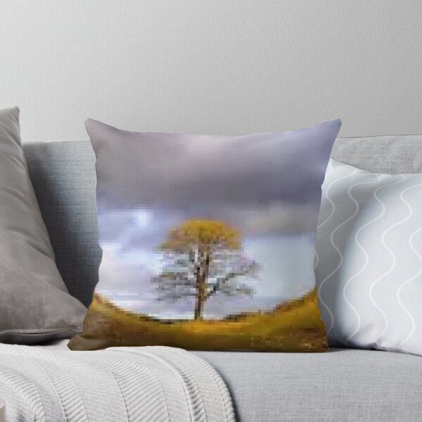 Item preview, sycamore gap  tree wall art ,stickers designed and sold by bloosoms.