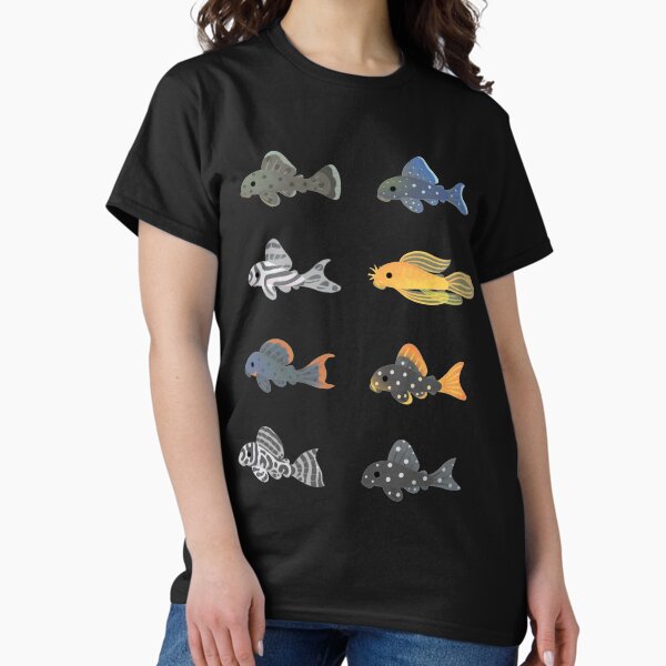 Vista previa del artículo con la obra «Pleco!», diseñado y vendido por pikaole.