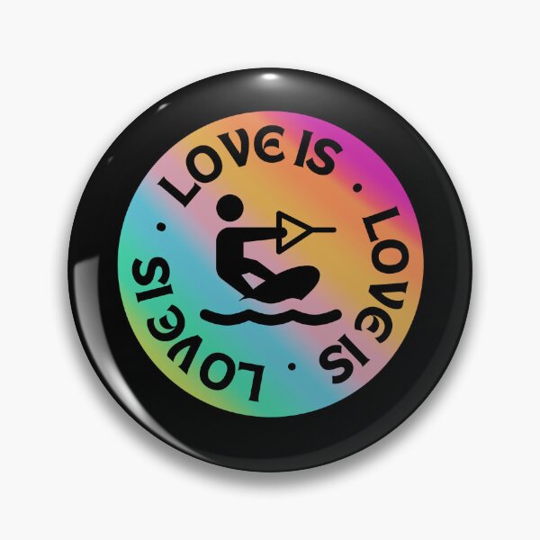 Item preview, Love is wakeboarding designed and sold by TheGreenGoat.