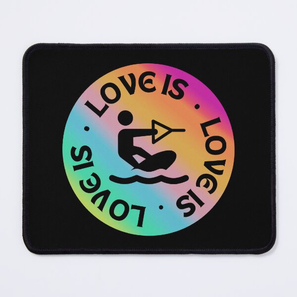 Item preview, Love is wakeboarding designed and sold by TheGreenGoat.