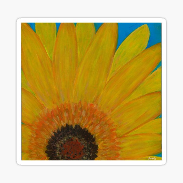 Sunflower Sticker