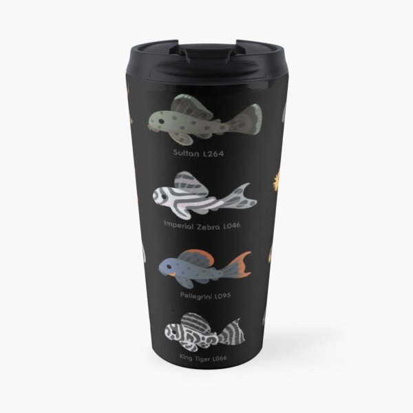 Pleco! - black Travel Mug