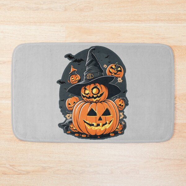 Item preview, Carve Pumpkins Wearing Wizard Hat 5 designed and sold by NidADesign.