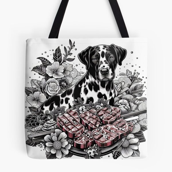 Item preview, Dalmatian With Beef Teriyaki, Pattern and Decoration designed and sold by ComputerContent.