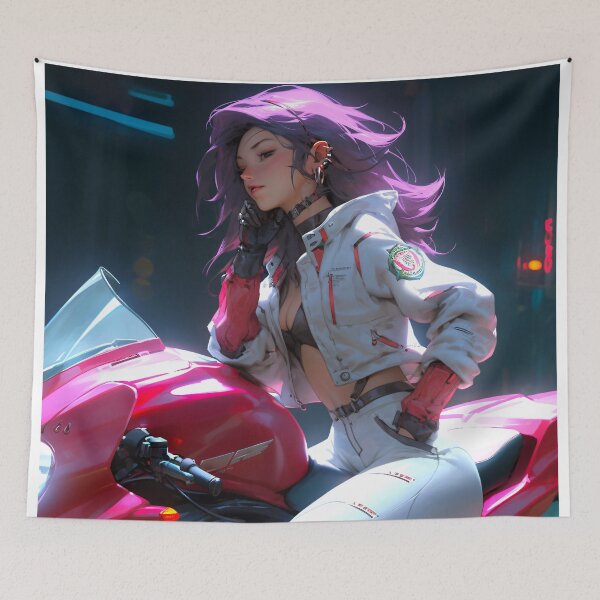 Item preview, 009 Akira Biker Girl designed and sold by Altdims.
