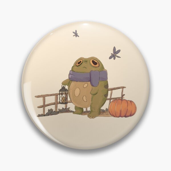 Item preview, Frog with ligher and pumpkin designed and sold by Deermarket.