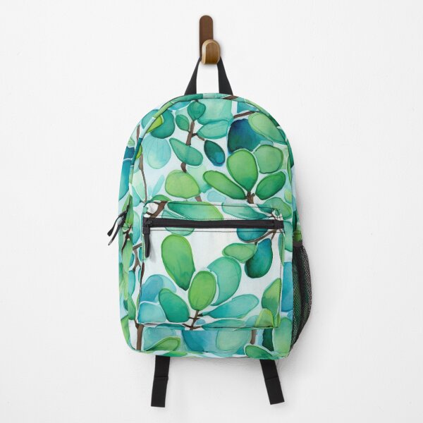 Item preview, Fluid Leafy Jade: Ideal for Plant Lovers - Watercolor Art designed and sold by aricutcia.