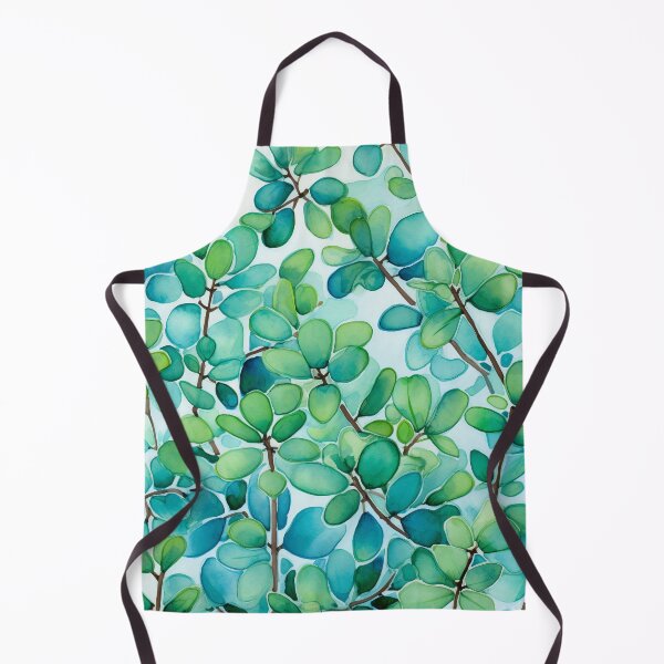 Item preview, Fluid Leafy Jade: Ideal for Plant Lovers - Watercolor Art designed and sold by aricutcia.