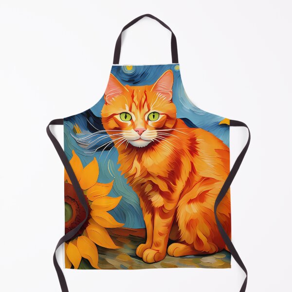 Item preview, Ginger Cat under Starry Night designed and sold by BarbieBoutique.