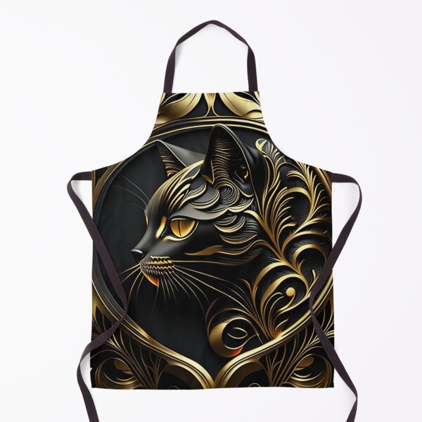 Item preview, Seamless Pattern Golden Cat designed and sold by DesignscapeWCF.