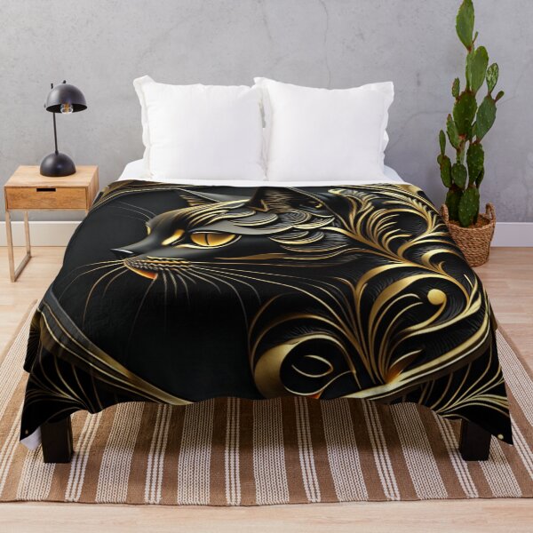 Item preview, Seamless Pattern Golden Cat designed and sold by DesignscapeWCF.