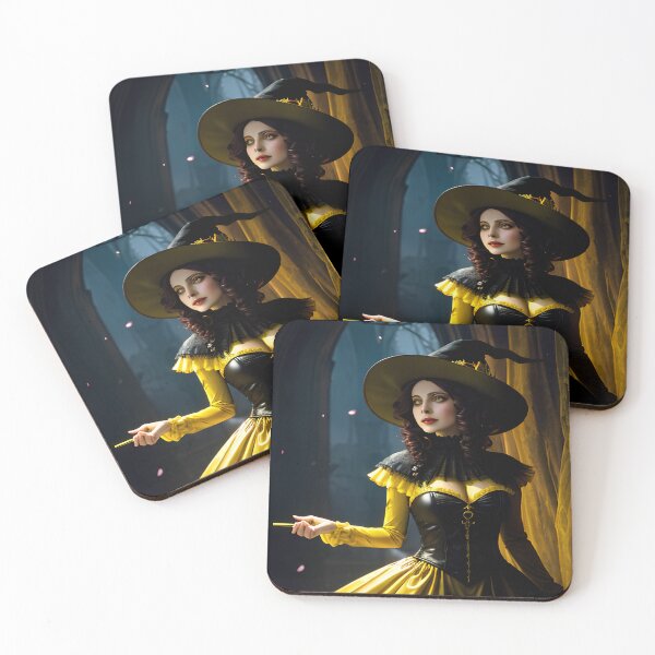 Item preview, Pretty Yellow Witch designed and sold by KoliBabb.