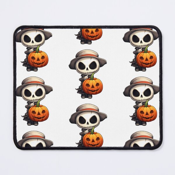 Item preview, Skeleton holding a pumpkin designed and sold by KamartUK.
