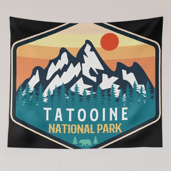 Item preview, Tatooine National Park designed and sold by nature-space.
