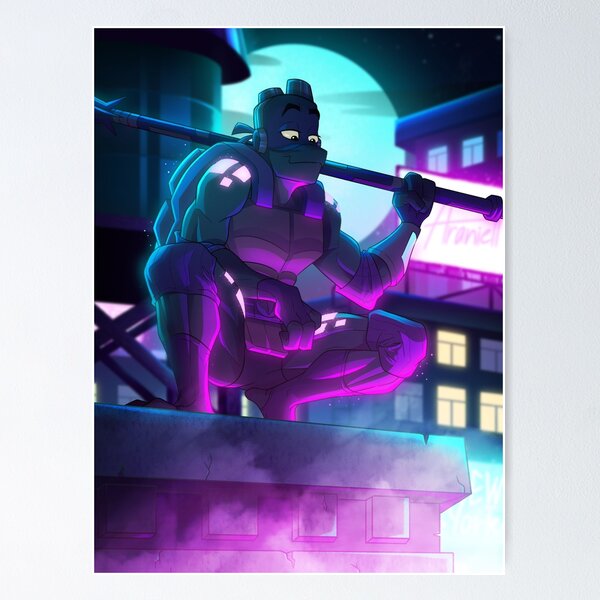 Item preview, ROTTMNT - Rise of the Teenage Mutant Ninja Turtles - Donnie designed and sold by Araniell.