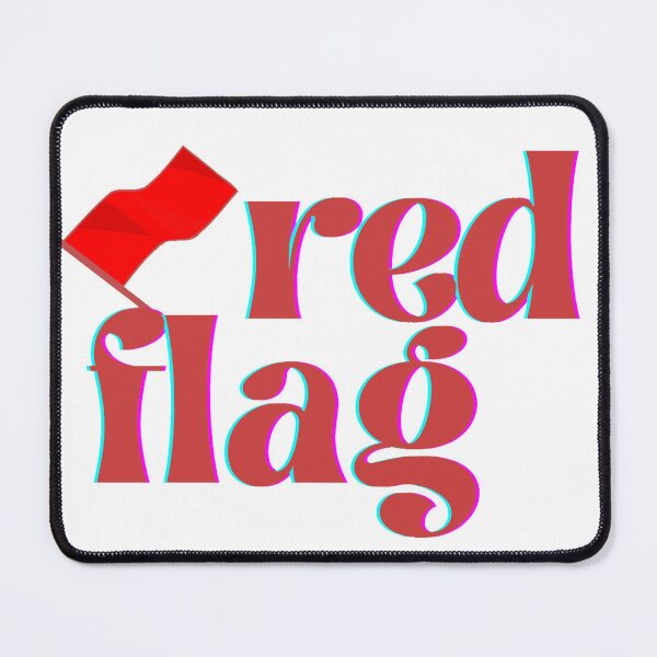 Item preview, Red flag  designed and sold by artesiaKT.