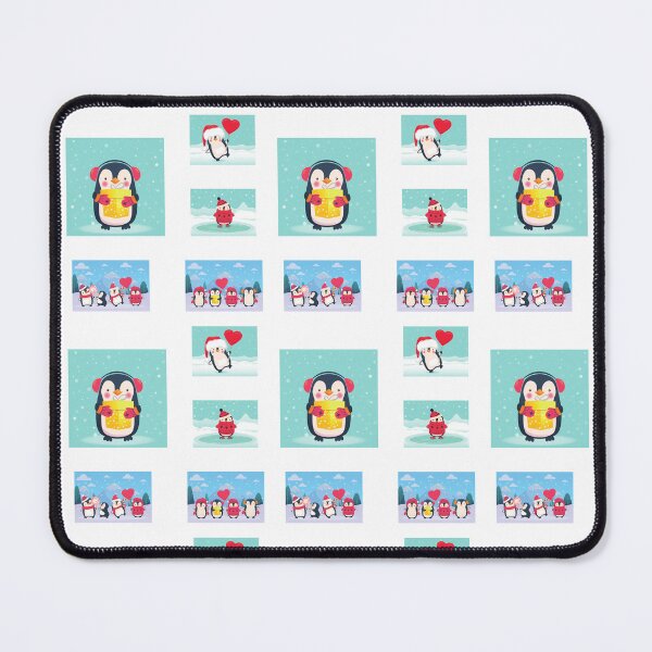 Item preview, Celebrate the season with this enchanting collection of Christmas penguins. designed and sold by huape.
