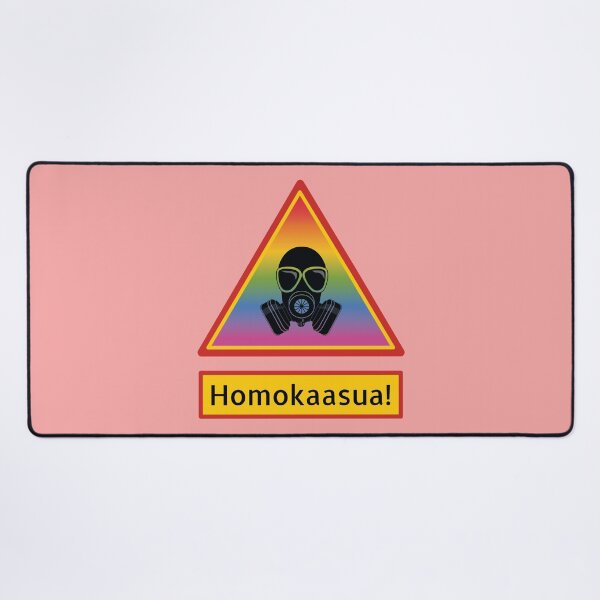 Item preview, Homokaasu varoitusmerkki lisäkilvellä designed and sold by gayishdesign.