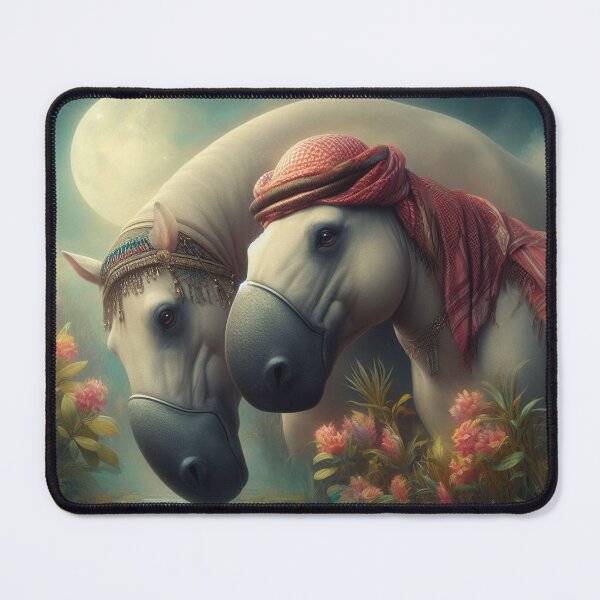 Item preview, Dugong Arabian Horse, Magic Realism designed and sold by ComputerContent.