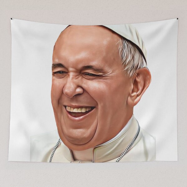 Item preview, Pope Francis Smiling designed and sold by SolracSier.