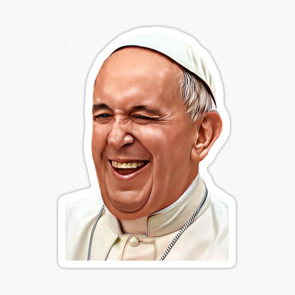 Item preview, Pope Francis Smiling designed and sold by SolracSier.