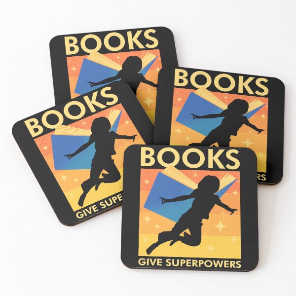 Item preview, Books Give Superpower designed and sold by sachpica.