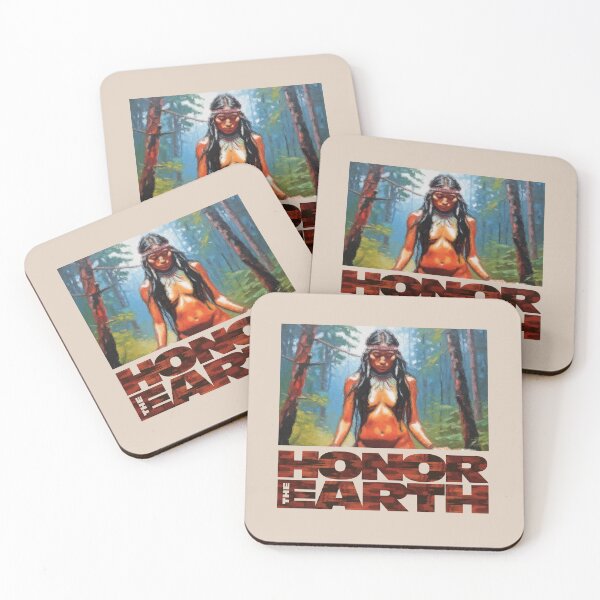 Item preview, Honor The Earth Native American Forest designed and sold by AUTHENTIC AMERICANA ARTS.