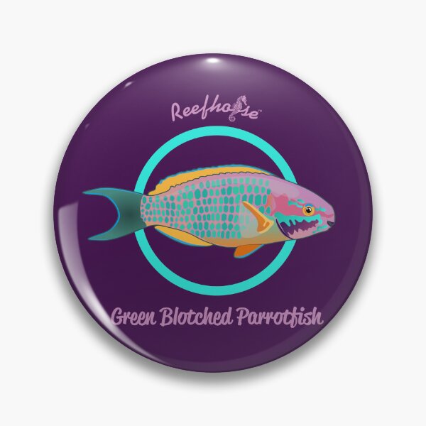 Item preview, Green Blotched Parrotfish designed and sold by KaplanCrypto.