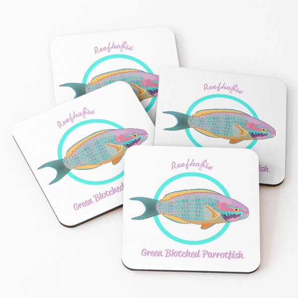 Item preview, Green Blotched Parrotfish designed and sold by KaplanCrypto.