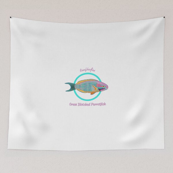 Item preview, Green Blotched Parrotfish designed and sold by KaplanCrypto.
