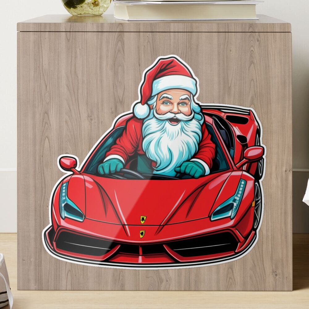 Ferrari Reindeer - Ferrari - Sticker