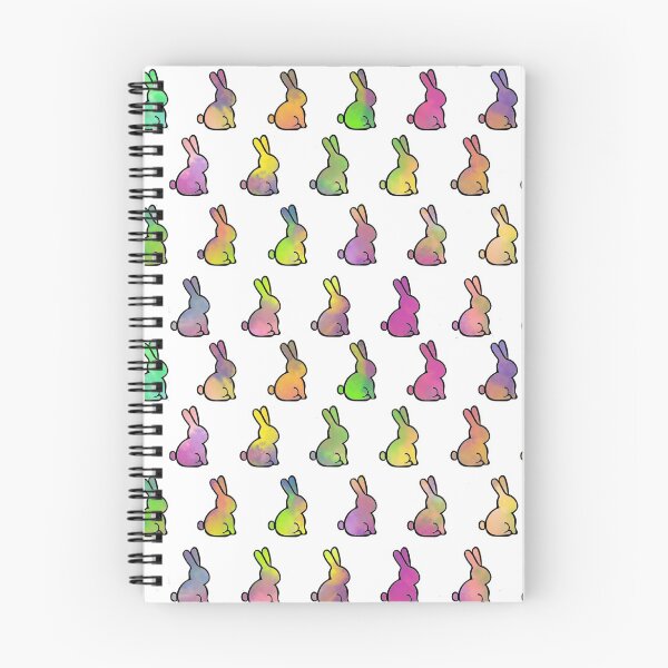 Item preview, Colorful Watercolor Bunnies Pattern designed and sold by helenril.