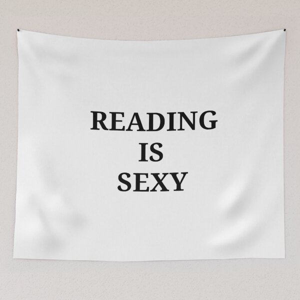 Item preview, Reading is sexy  designed and sold by Whimsical Prints.