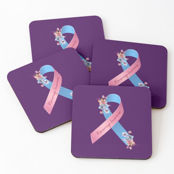 Item preview, Miscarriage Awareness Floral Ribbon designed and sold by A-M-Watson.